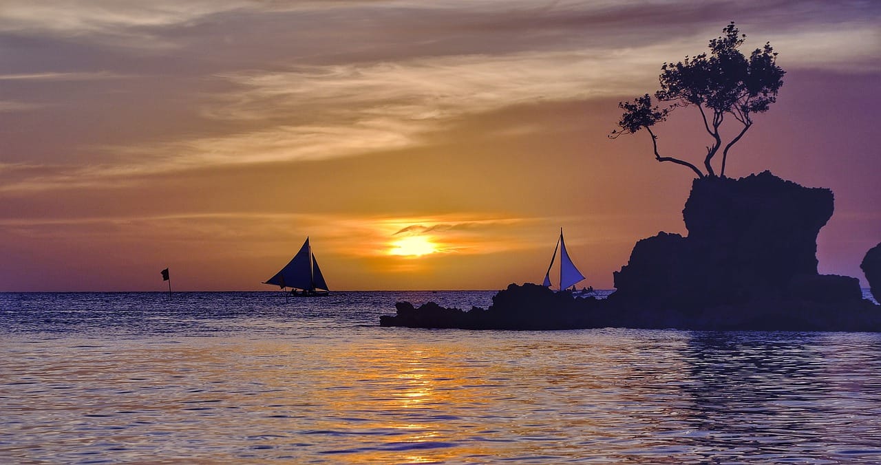 boracay, beach, philippines