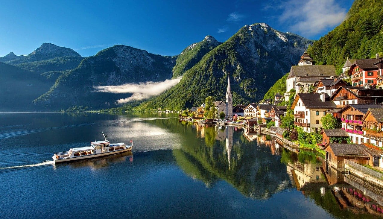 hallstatt, austria, bergsee