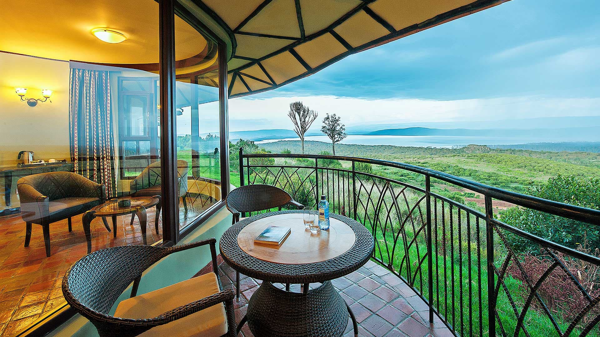 Lake Naukuru Sopa Lodge balcony