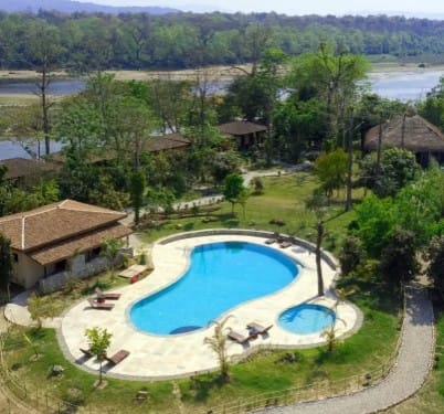 NEPAL-Jungle Villa Resort Pool