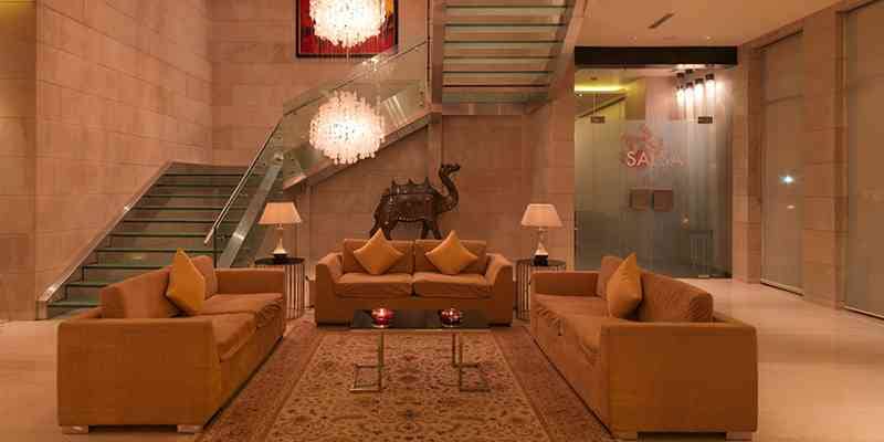 IN -Jaipur-Hotel Royal Orchid-Lobby Areas